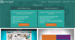 Desktop Screenshot of pensadigital.com.br
